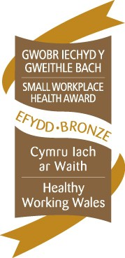 Henstaff Accreditations & Awards Considerate Small Workplace Health Award SWH Bronze