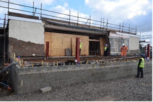 Bryncethin Community Centre Construction