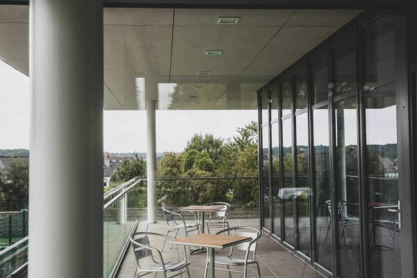 Howells School New Sports Pavilion Terrace